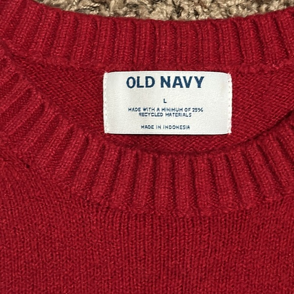 Old Navy Red sweater - Picture 2 of 4